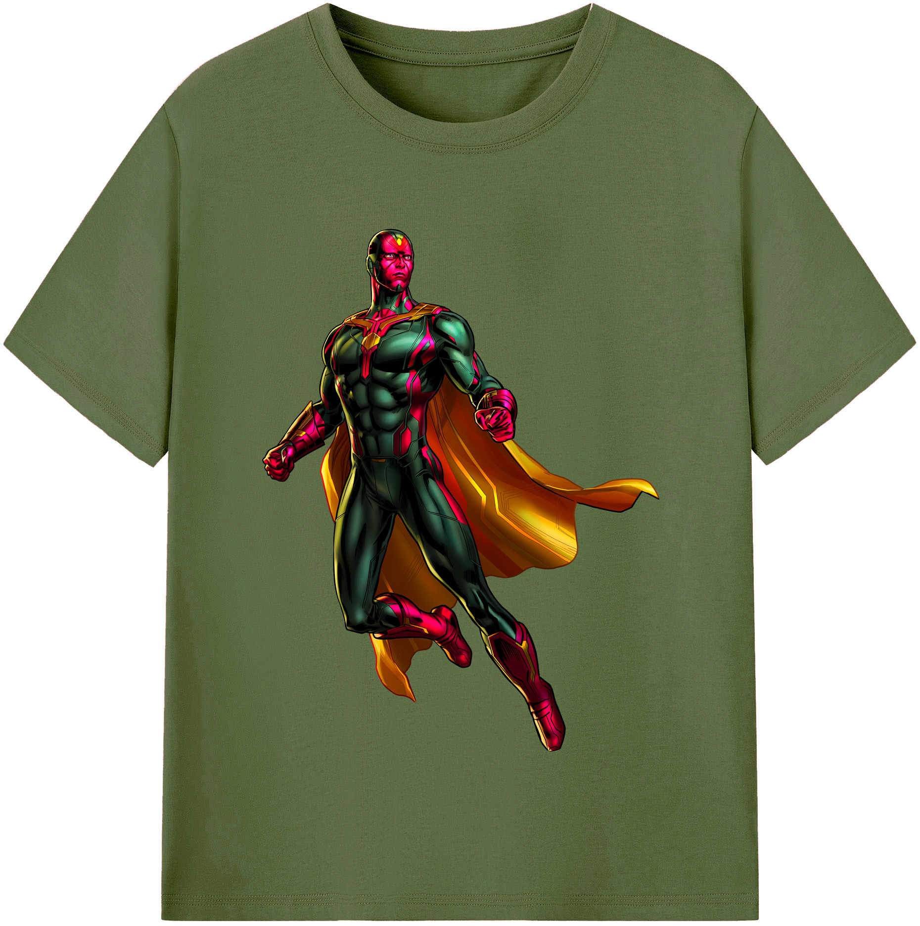 （画像用） アベンジャーズ The Avengers 綿100％半袖Tシャツ（フロントプリント）